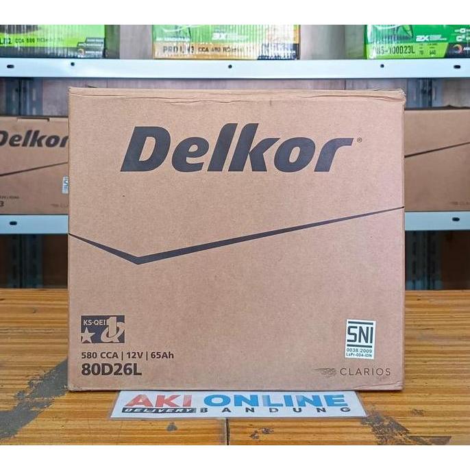 Aki mobil DELKOR NX110-5L 70Ah inova Diesel / Fortuner bensin / Prado
