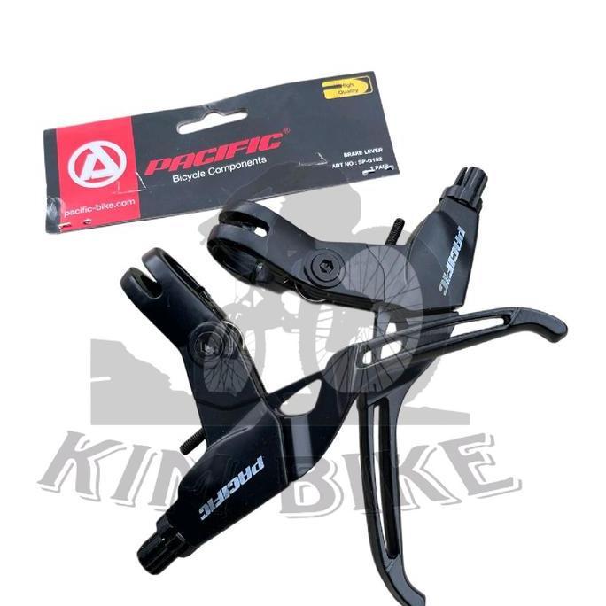 Murah Handle Rem Handle Gagang Sepeda Brake Lever Full Alloy MTB Gunung Fixie Onthel Anak New Pacifi