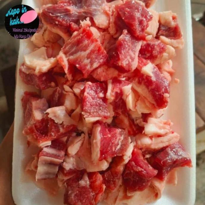 adaseller22 - Tetelan Daging Sapi Lokal Frozen 5 gram dan 25 Gram Untuk Sop | Soto | Tongseng | Osen