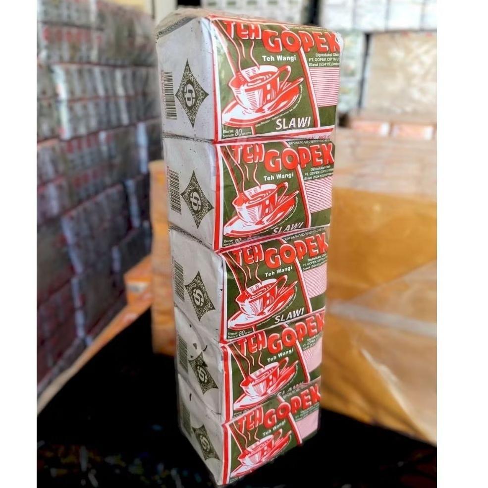 Teh Gopek 80gram Perslop Isi 5pcs (Slawi)