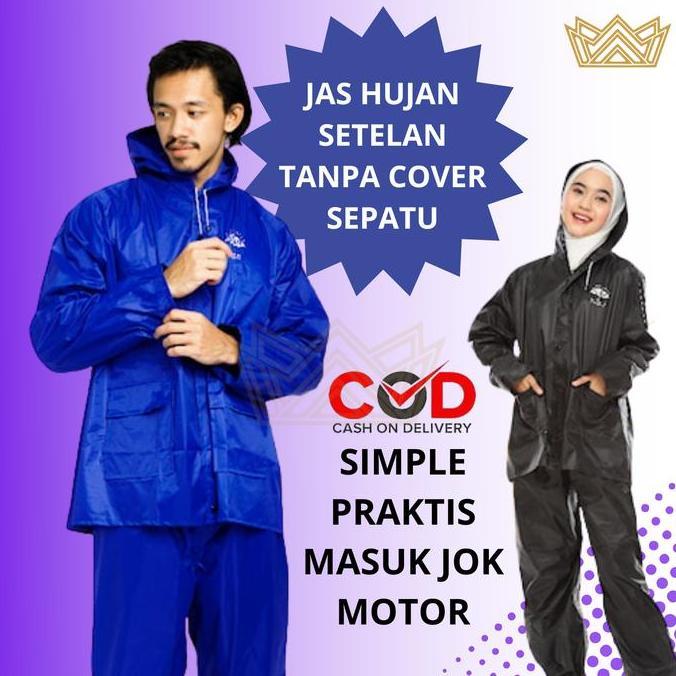 Jas Hujan TOJAN (tanpa jas sepatu)