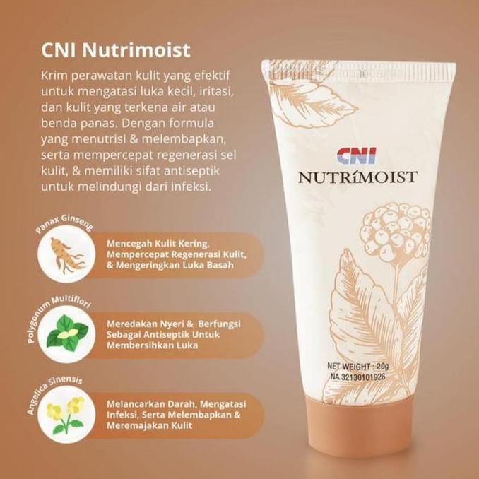 TERBARU nutrimoist cni 20ml untuj Luka bakar Dan iritasi kulit