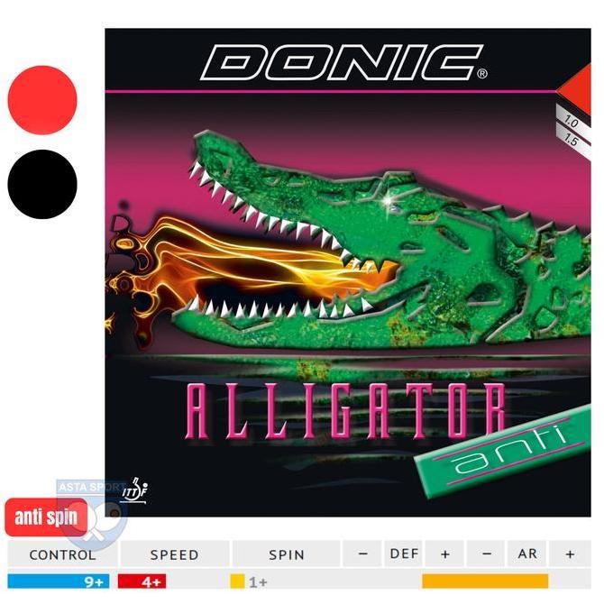 HARGA DISC - DONIC Alligator Anti Karet Pingpong Anti Spin