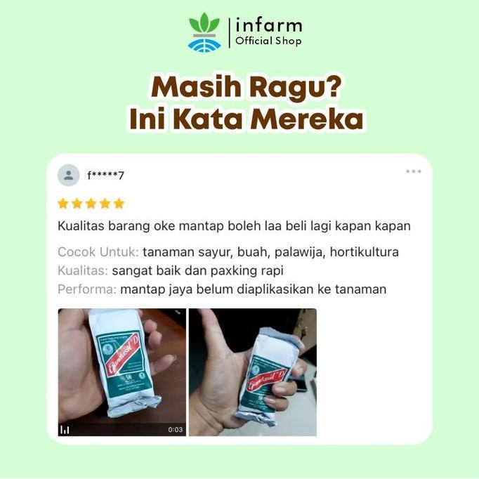 Grdx- Infarm - Pupuk Daun Gandasil D 100Gr Untuk Gandasil D Pupuk Daun Original Infarm Pupuk Fase Ve