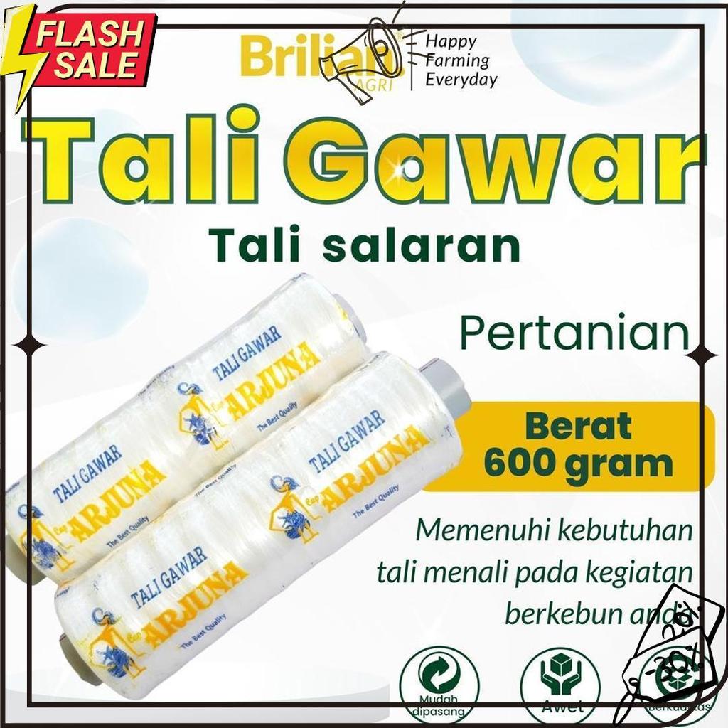 Tali Gawar Salaran 600 Gram / Tali Salaran Tanaman Kacang Panjang / Tali Salaran Tanaman Mentimun Si
