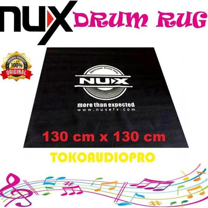 HARGA DISC - Nux Drum Rug Karpet Drum Nux Original