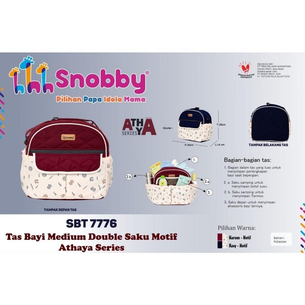 BIG PROMO SNOBBY BABY / MOM'S BABY / DIALOGUE Tas Bayi Multifungsi Diaper Bag Termurah Tas Bayi Prem