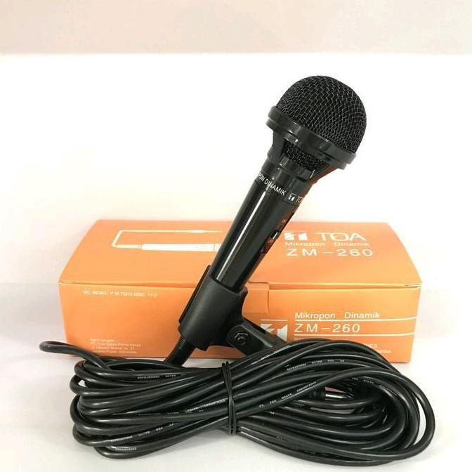 Volwe- Toa Mikrofon Kabel Toa Zm-260 Zm 260 Original