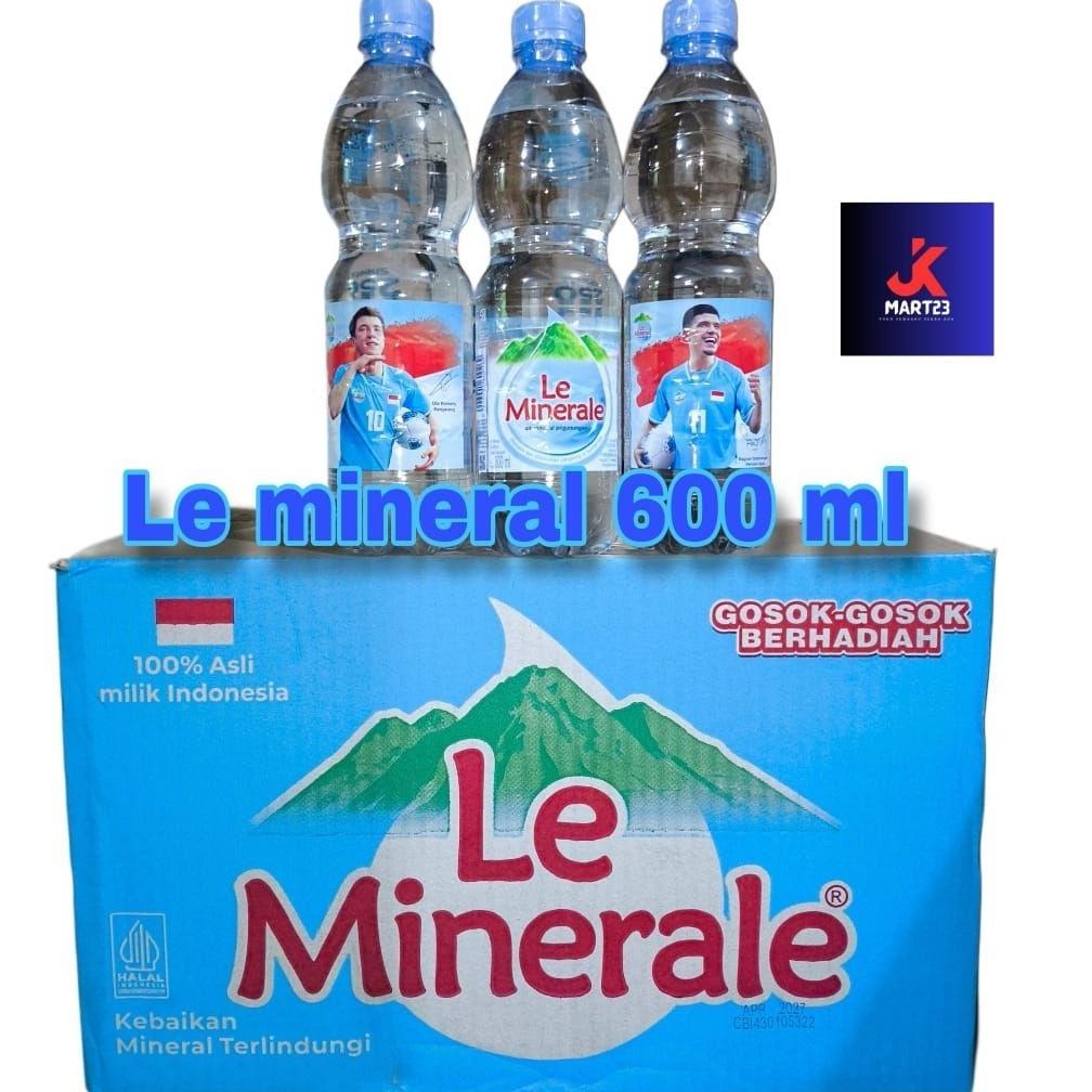 Le Minerale 600 Ml Air Mineral Pegunungan 1 Dus
