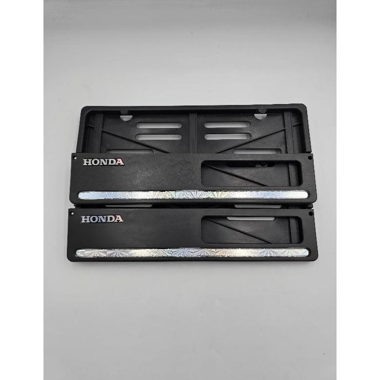 Favorit Dudukan Plat Nomor Motor List Nyala Plus Stiker Hologram Honda Variasi Cover Plat Nomor Univ