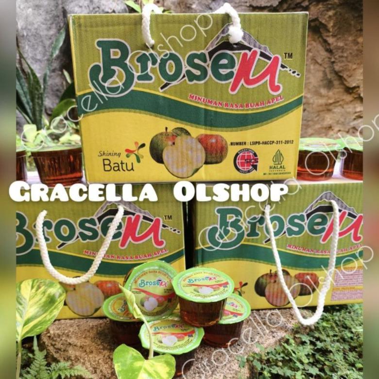 Sari Apel Malang BROSEM 32 cup x 120 ml