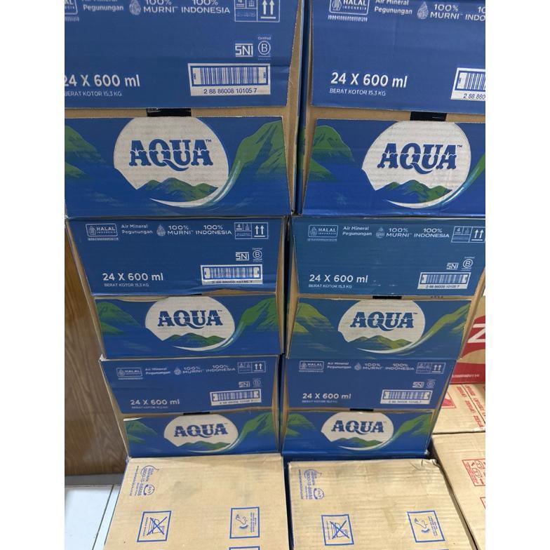 AQUA TANGGUNG 600ML 24Botol/DUS