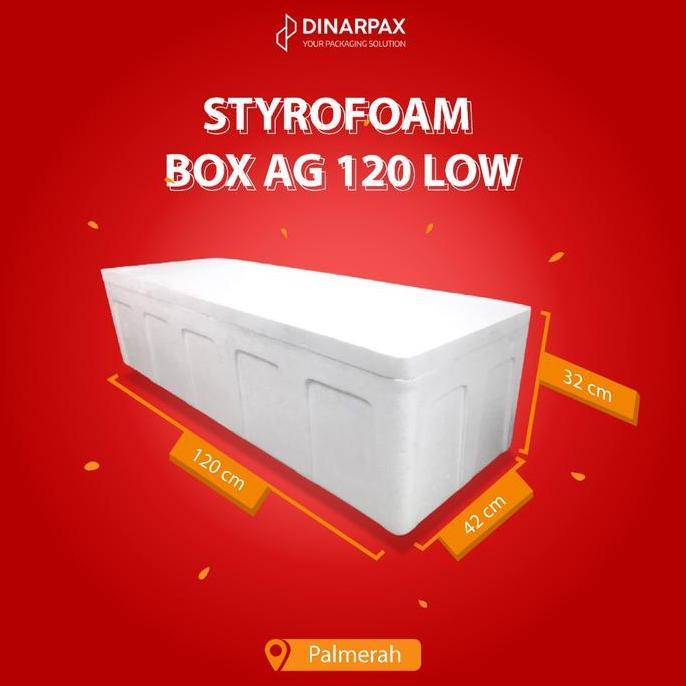 Styrofoam Box AG120 Medium / DinarBox / Box AG 120 Medium/ CargoBox