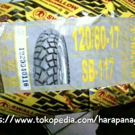 Terlaris Ban Luar 120 80 17 Sb117 Dan 150 70 17 Sb 117 Swallow