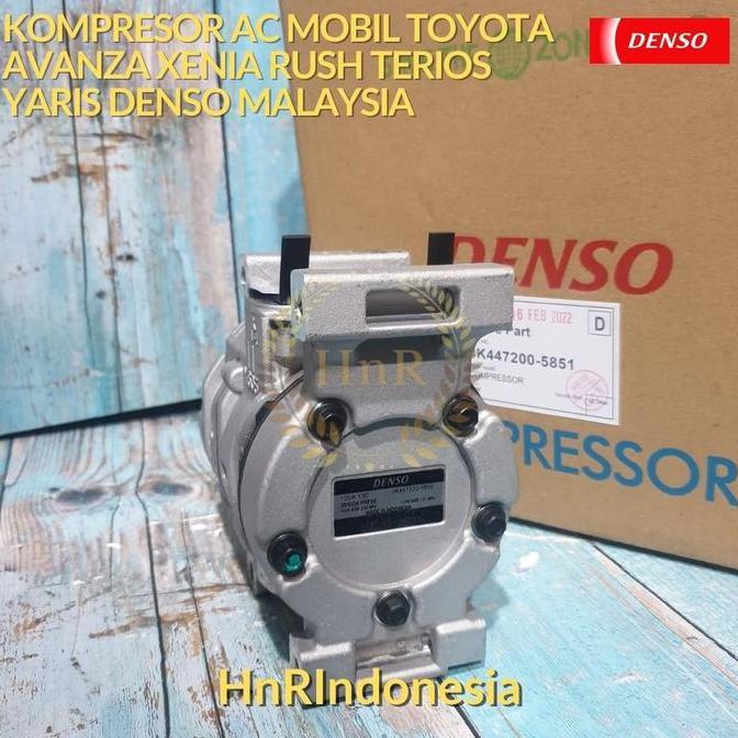 Kompresor Ac Mobil Compresor Ac Avanza Xenia 1300 Cc Rush Terios Yaris