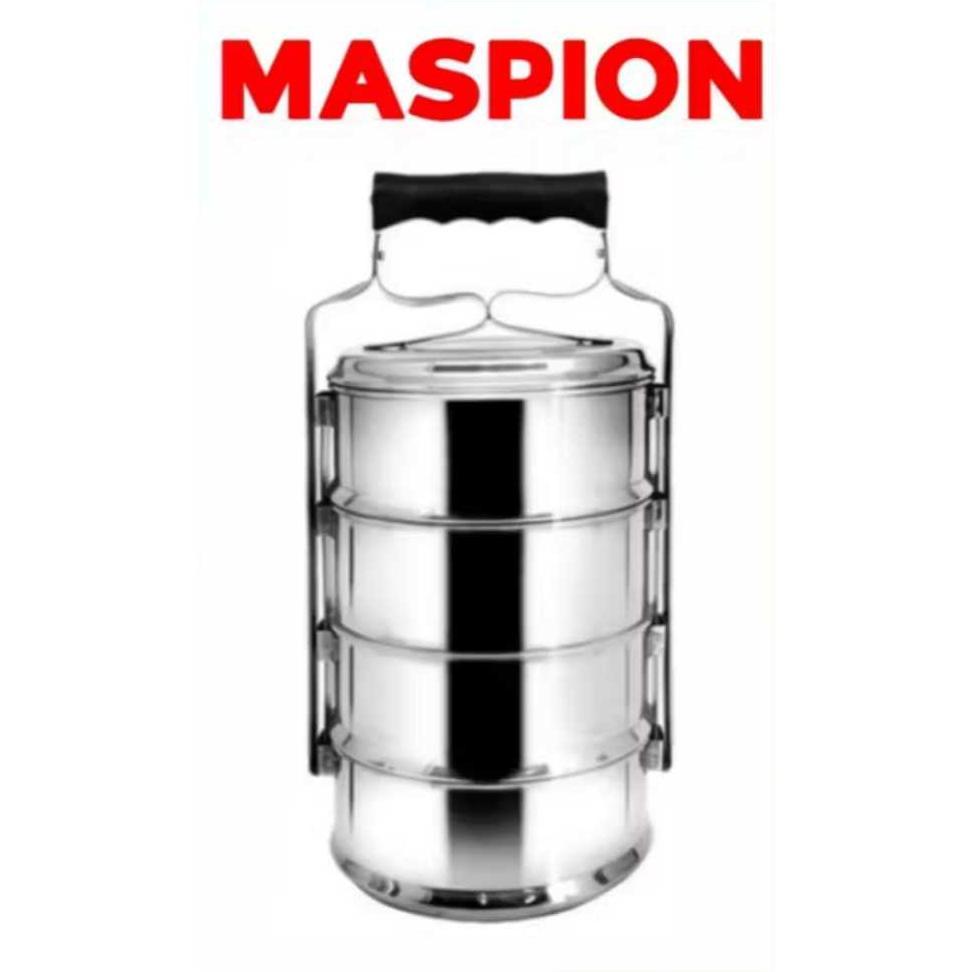 RANTANG SUSUN MASPION 14 CM STAINLESS SUSUN 4 - RANTANG STAINLESS 14 CM - RANTANG MASPION 4 SUSUN - 