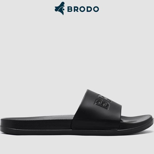 Sandal Pria Brodo Broslides Brodo Full Bla