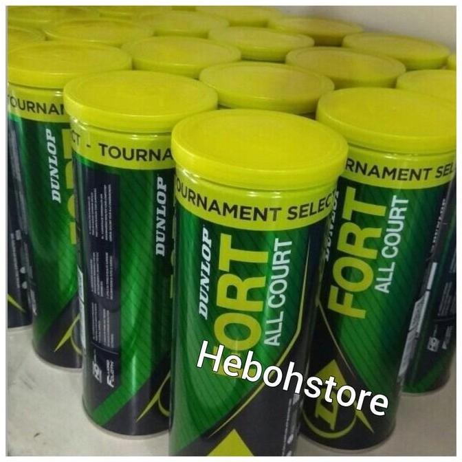 BOLA TENIS DUNLOP/TENIS DUNLOP FORT ISI 3 FORT ORIGINAL