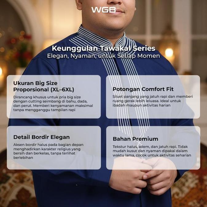 KOKO PANJANG TAWAKAL SERIES PRIA BIG SIZE UKURAN JUMBO XXL - PRIME SERIES