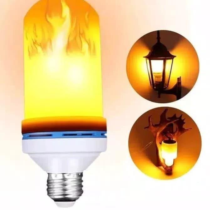 Bisadisini- Lampu Dekorasi Api 9 Watt Berkobar Ketika Dinyalaka