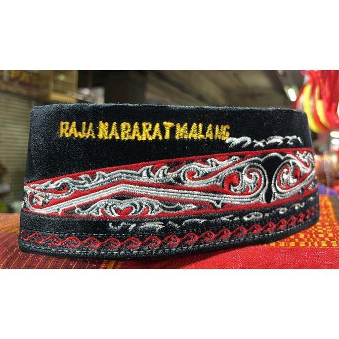 Termurah / Hot Sale Songkok Peci Gorga Batak + Bordir Nama