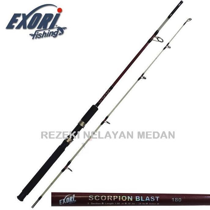 BEBAS ONGKIR - Joran EXORI Scorpion Blast |Joran Murah Berkualitas Fiber Solid EXORI