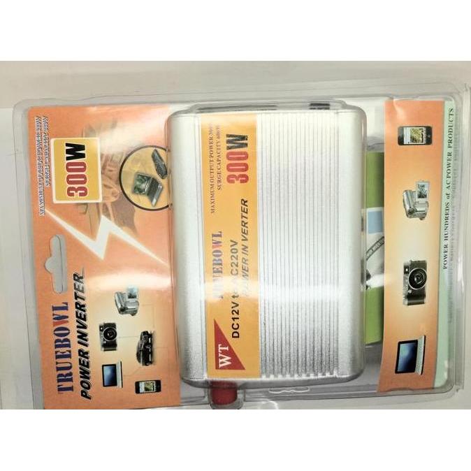 VERBENA Power Inverter 300W 300 wat DC 12V to AC 220V DC to AC Car Power USB