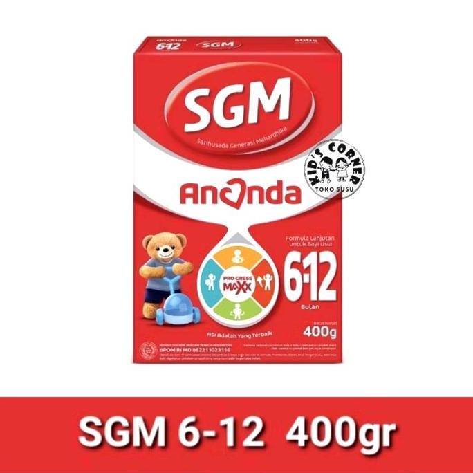 Sandmilk- Sgm 400Gr (1Pc) 1+,3+,5+ Madu, Vanila, Coklat/ Soya 0-6, 6-12  400Gr, 200Gr  Eksplor Sekol
