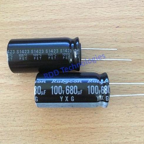 Capacitor 680Uf/100V Rubycon Yxg Premium