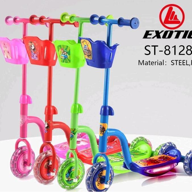 Scooter Skuter Anak Exotic St8128 Otoped Allshop