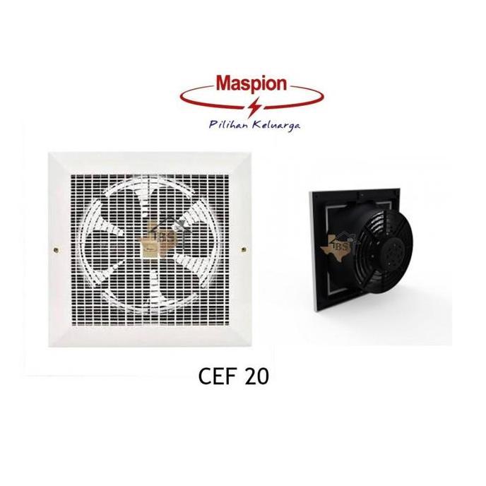 MASPION Exhaust Fan CEF 20 8 Inch - Kipas Hexos Plafon