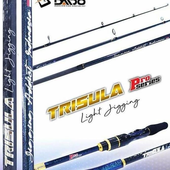 TERMURAH - Joran daido trisula pro series pe 2-4 180 cm ring full fuji