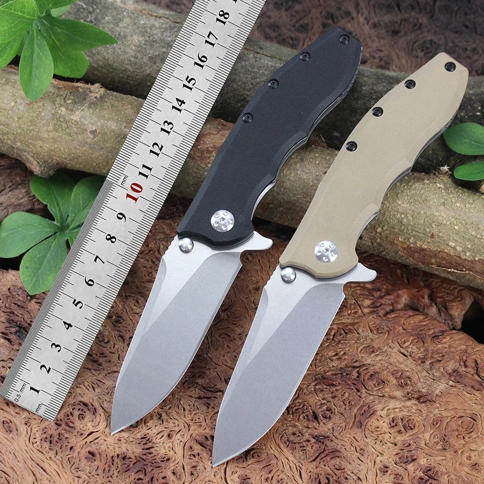 ZT.Knife 0562 Ball Bearing Folding Pocket Knife G10 Handle Multifunctional Survival Hunting Camping 