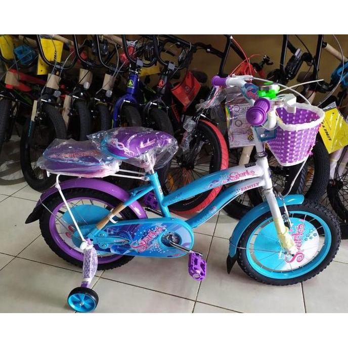 TERMURAH - Sepeda Anak Perempuan 16 Family Sparks 4 - 7 Tahun