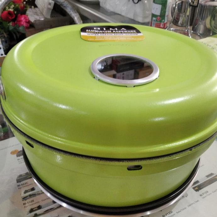 Baking Pan Bima 28 Tlon Hijau Anti Lengket