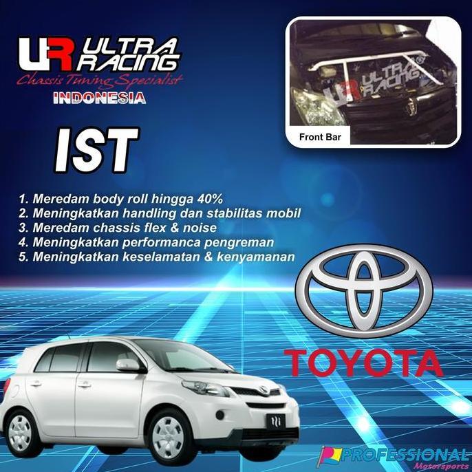 Promo Aksesoris / Strutbar / Stabiliser ULTRA RACING Toyota Ist Diskon
