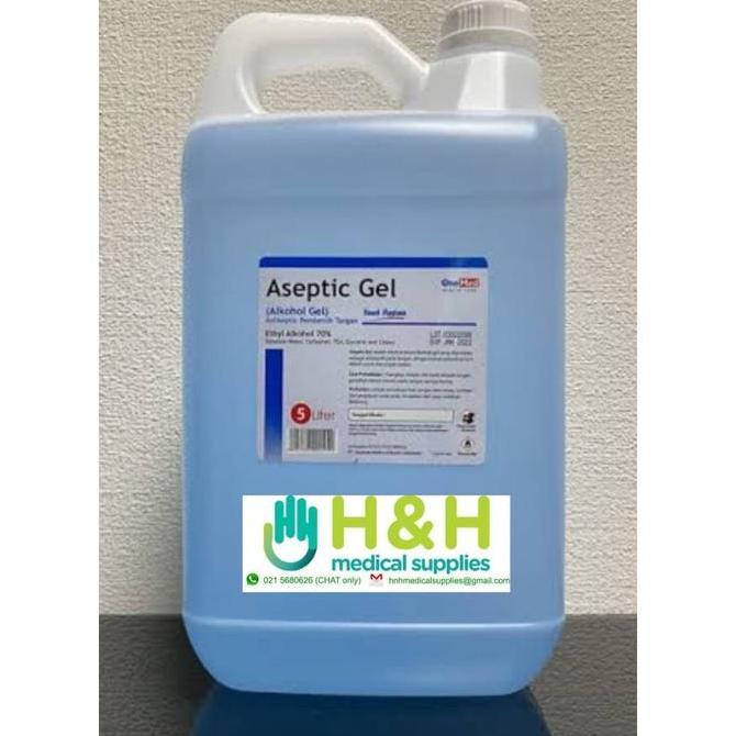 Bytwx- Aseptic Gel Refill 5 Liter / Aseptic Gel Refil Onemed / Aseptic Gel / Aseptic Gel Hand Saniti