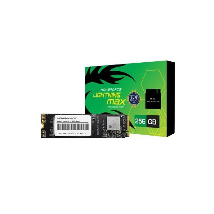 HARGA DISC - Nvme Midasforce 256gb Pcie x4 SuperLightning-M2 Nvme 256gb