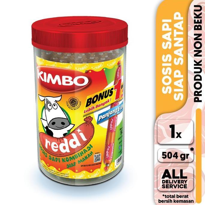 Fnbb- Kimbo Reddi Sosis Sapi Toples