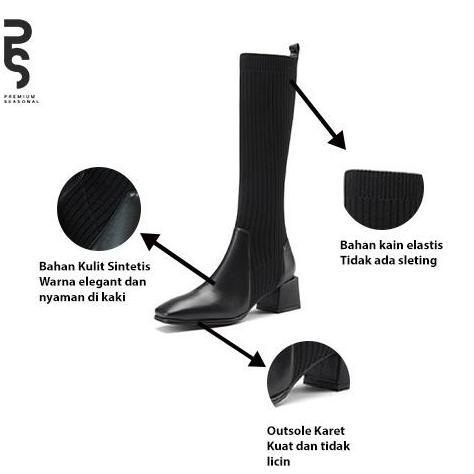 Termurah / Hot Sale Loie - Boots Tinggi Line Dance / Boots Jalan