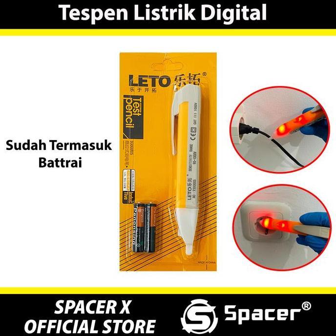 Indusprik- Tespen Listrik Digital Detektor Kabel Putus