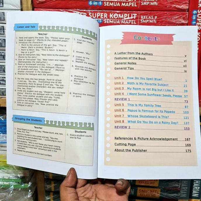 Buku Grow With English Kelas 4 SD/MI Erlangga Kurikulum Merdeka - Bahasa Inggris