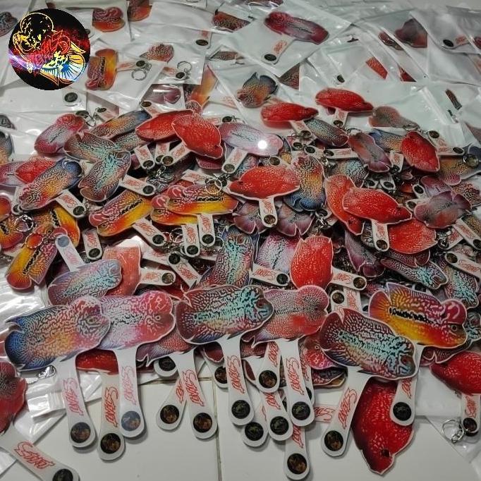 Fishboy- Wayang Louhan Wayangan Untulan Ikan Louhan Aclyric Tebal Besar