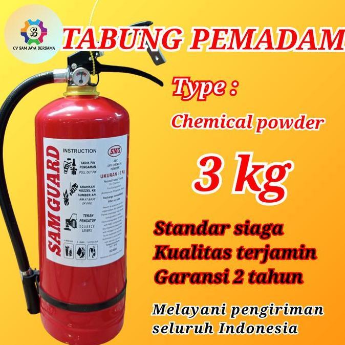 apar powder 3 kg / apar DCP 3 kg / tabung pemadam isi powder