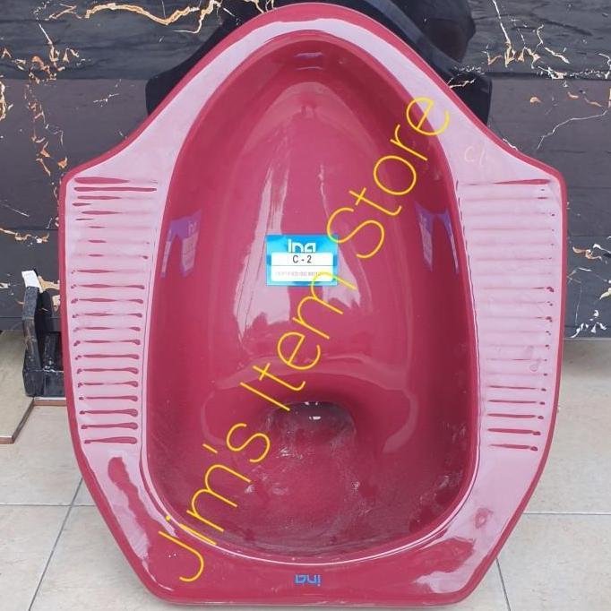 Closet Jongkok INA C2 White / Putih