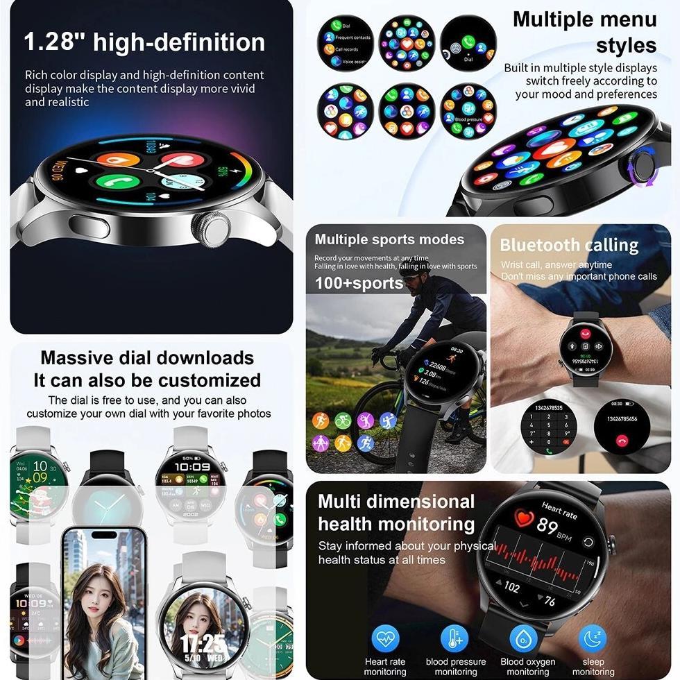 sale LIGE SmartWatch Pria Layar Sentuh Penuh Olahraga Watch IP67 Tahan Air Smart Gelang Untuk Androi