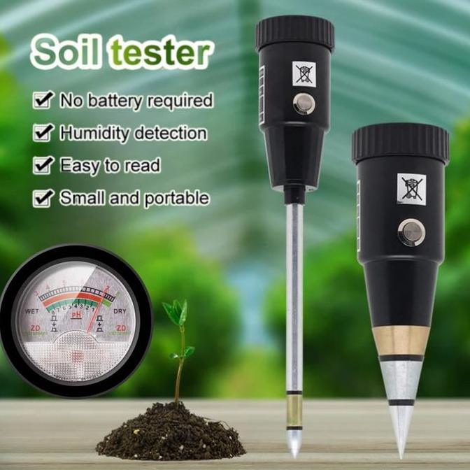 Alat Pengukur Tanah 2 In 1 Pen Type Ph Meter Soil Analyzer Tester Meter Alat Ukur Ph Tanah Kualitas 