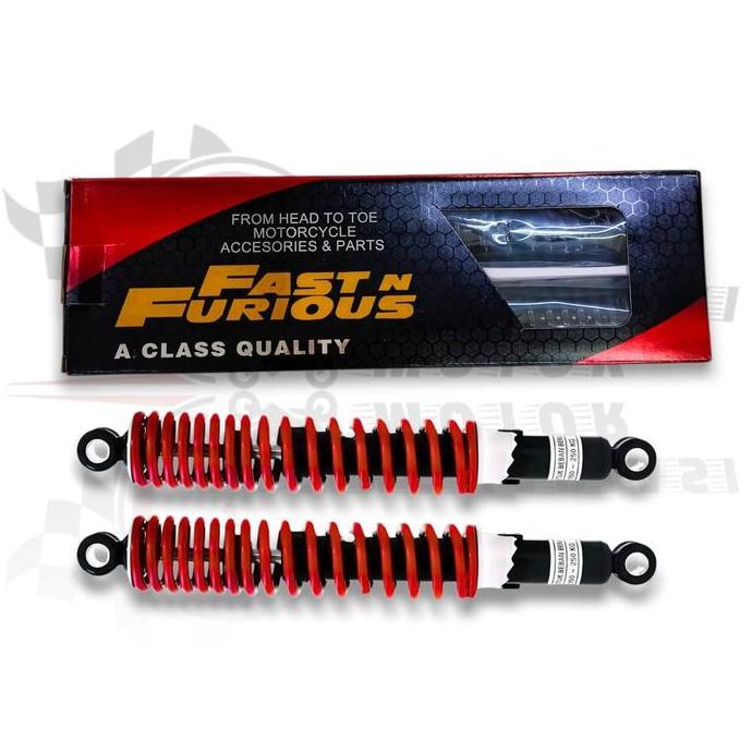 Promo Fast N Furious Shock Beban Berat Shock Breaker Belakang Pereda Kejut Motor Bebek Ukuran 280 32