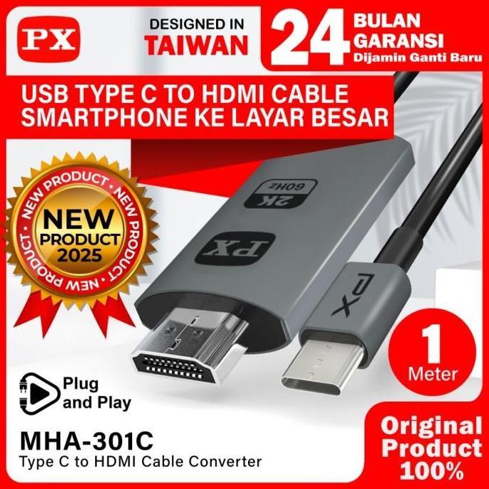 Kabel HDMI Type C to HDMI Dongle MHL Mirroring Cable Anycast Dongle Miracast Mirascreen Ezcast Conve