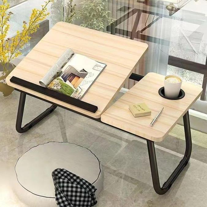 jgrds59_store  - Meja Lipat Portable Folding Learning Laptop Desk Elegan Anti Slip / Meja Belajar Li